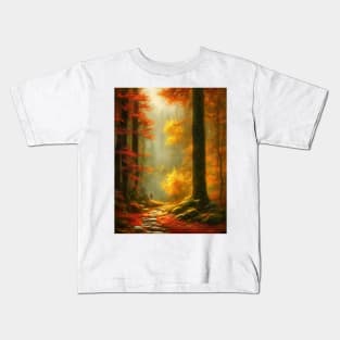 Golden Forest Kids T-Shirt